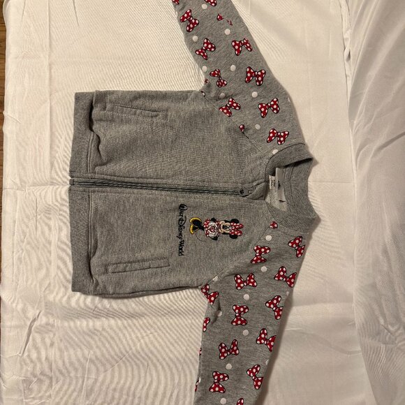 Disney Other - Toddler Disney Park Minnie Mouse "Its All‎ About The Bows" Jacket 18 M